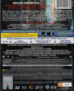 Batman vs Superman: A Origem Da Justiça 3D - Edição Definitiva