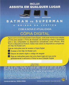 Batman vs Superman: A Origem Da Justiça 3D - Edição Definitiva