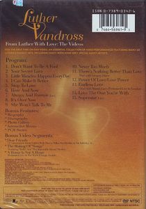 Luther Vandross: From Luther with Love: The Videos