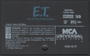 E.T. The Extra-Terrestrial