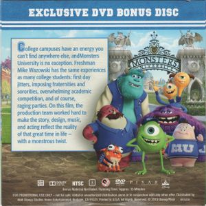 Monsters University - [Bonus Disc] "College Days"