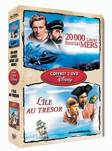 Coffret 2 DVD Disney: 20 000 lieues sous les mers / L'île au Trésor