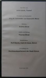 Zürich West (Where Future Meets Reality)
