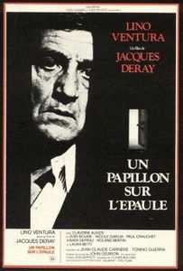 Un papillon sur l'épaule