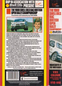 The 1988 Shell Oils RAC British Open Rally Championship - Highlights of the 1988 Season