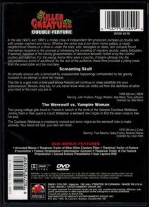 Screaming Skull  |  The Werewolf vs. Vampire Woman