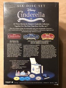 Cinderella 3-Movie Jewelry Box Collection