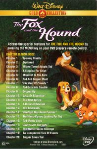The Fox And The Hound (Walt Disney Gold Classic Collection)