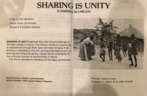The Marriage of Mariamu / Sharing Is Unity