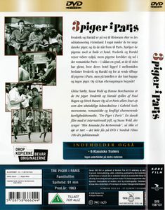 3 piger i Paris
