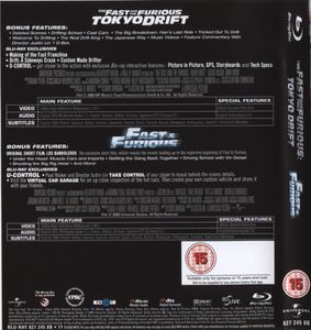 Fast And The Furious: 4 Film Set