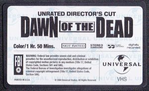 Dawn Of The Dead: Unrated Director's Cut