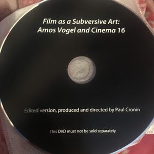 Film as a Subversive Art: Amos Vogel and Cinema 16