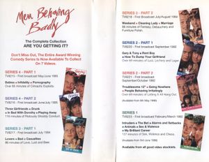 Men Behaving Badly: Series Two - Part Two