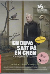 En Duva Satt På En Gren Och Funderade På Tillvaron