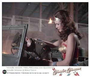 Wonder Woman Meets Baroness Von Gunther