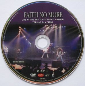 Faith No More ‎– Live At Brixton Academy, London (You Fat B**stards) / Who Cares A Lot? (The Greatest Videos)
