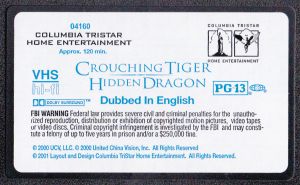 Crouching Tiger Hidden Dragon