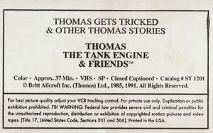 Thomas The Tank Engine & Friends: Thomas Gets Tricked & Other Stories