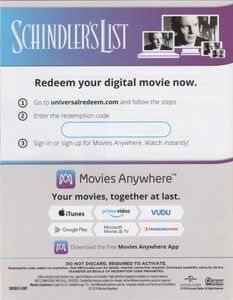 Schindler's List - 25th Anniversary Edition