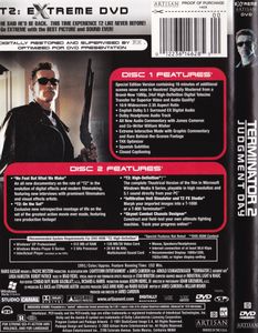Terminator 2 - Judgement Day: Extreme DVD