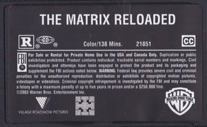 The Matrix Reloaded