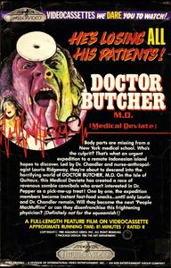 Doctor Butcher M.D. (Medical Deviate)