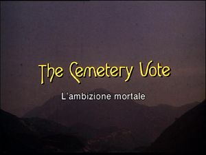 The Cemetery Vote