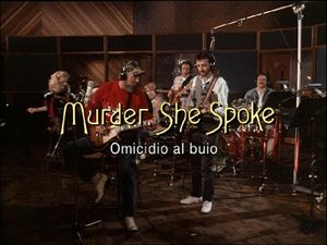 Murder, She Spoke