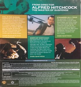 Alfred Hitchcock Collection: Dial M For Murder / North By Northwest / Strangers On A Train