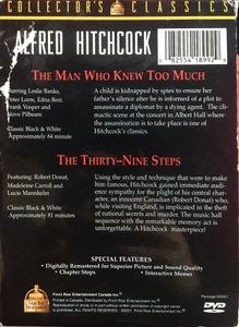 Alfred Hitchcock: The Thirty-Nine Steps / The Man Who Knew Too Much