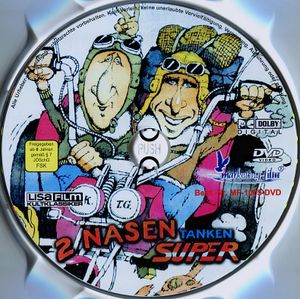 Zwei Nasen tanken Super
