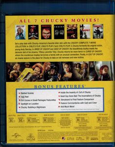 CHUCKY - COMPLETE 7 MOVIE COLLECTION