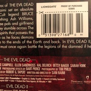 The Evil Dead/Evil Dead 2: Blu-ray Double Feature