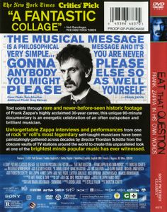Eat That Question (Frank Zappa In His Own Words)