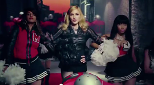 Madonna featuring Nicki Minaj and M.I.A.: Give Me All Your Luvin'