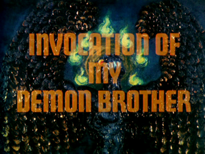 Invocation Of My Demon Brother