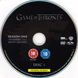 Game Of Thrones: The Complete First Season