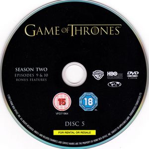 Game Of Thrones - The Complete Second Season