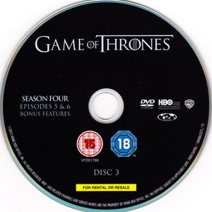 Game Of Thrones - The Complete Fourth Season