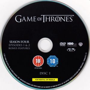 Game Of Thrones - The Complete Fourth Season
