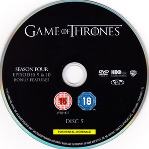 Game Of Thrones - The Complete Fourth Season