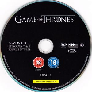 Game Of Thrones - The Complete Fourth Season