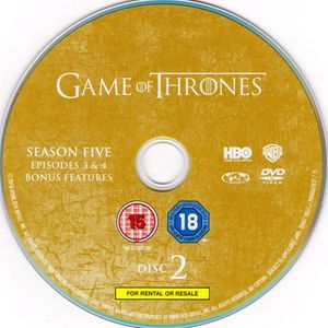 Game Of Thrones - The Complete Fifth Season