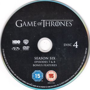 Game Of Thrones - The Complete Sixth Season