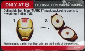 Iron Man - Ultimate 2-Disc Edition [TARGET Exclusive - "Mark 3" packaging]