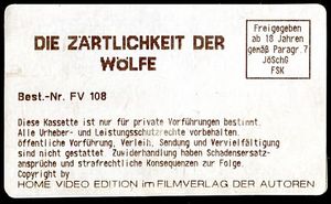 Die Zärtlichkeit der Wölfe