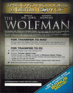 The Wolfman: Unrated Director's Cut