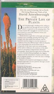 The Private Life of Plants