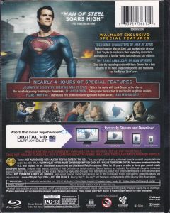 Man Of Steel: [Walmart Exclusive SteelBook]
